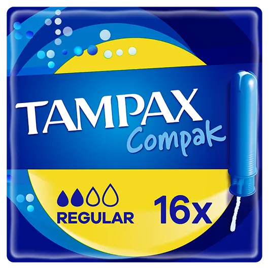 Levně DH tampóny Tampax Compak Economy Regular 16 ks