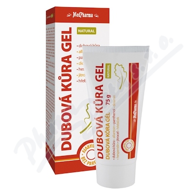 Levně MedPharma Dubová kůra gel 75g