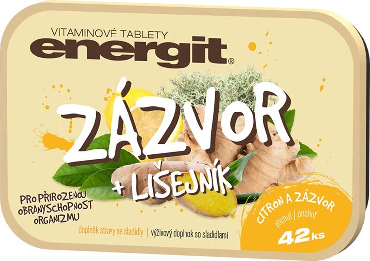 Levně Energit Zázvor a lišejník tbl.42