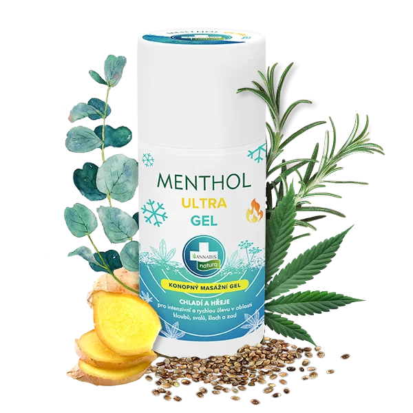 Levně Annabis Menthol Ultra Gel konopný masážní gel 90ml