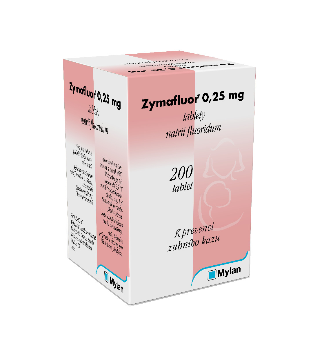 Levně Zymafluor 0.25mg tbl.nob.200