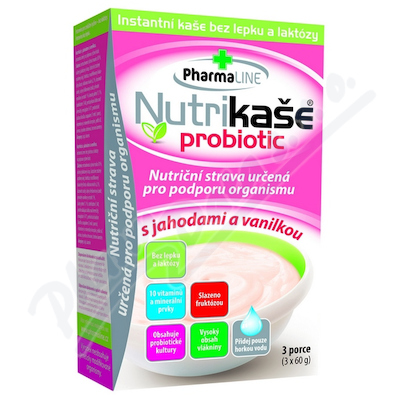 Levně Nutrikaše probiotic s jah.a vanilkou 180g(3x60g)