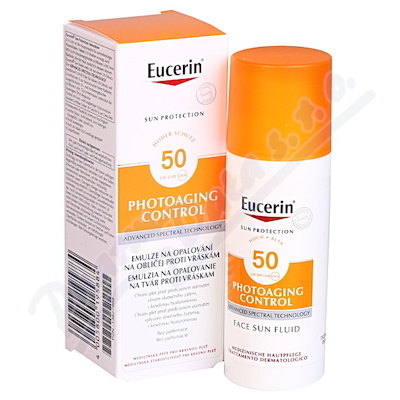 Levně EUCERIN SUN emulze proti vráskám SPF50 50ml