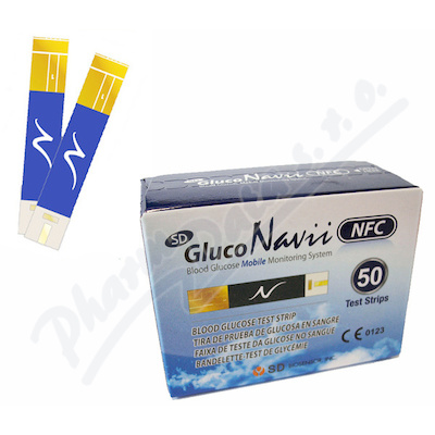 Levně Proužky diagnostické SD Gluconavii NFC 2x25ks