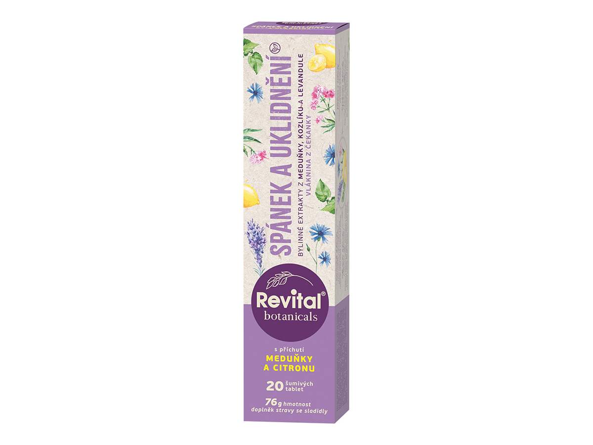 Levně Revital Botanicals Spánek a uklidnění 20 šumivých tablet