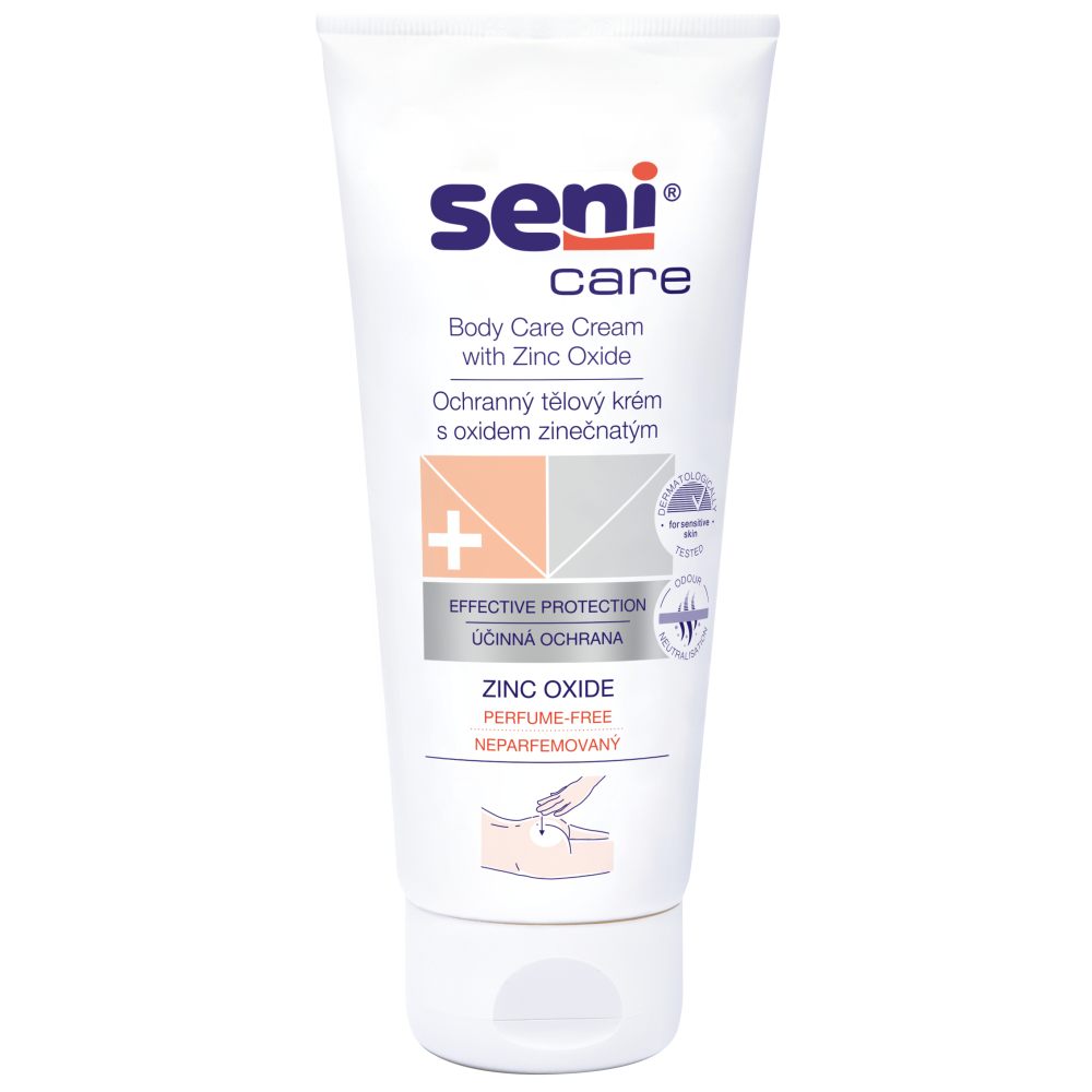 Levně Seni Care ochranný tělový krém se zinkem 200ml