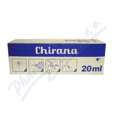 Levně Inj.střík.20ml Chirana Luer 80ks jednoráz.