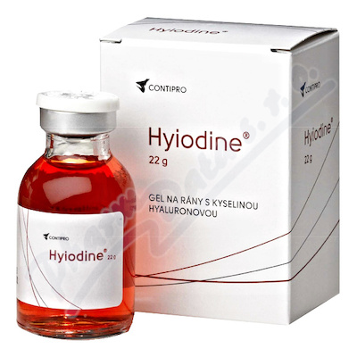 Levně Hyiodine gel na rány s kyselinou hyaluronovou 22g