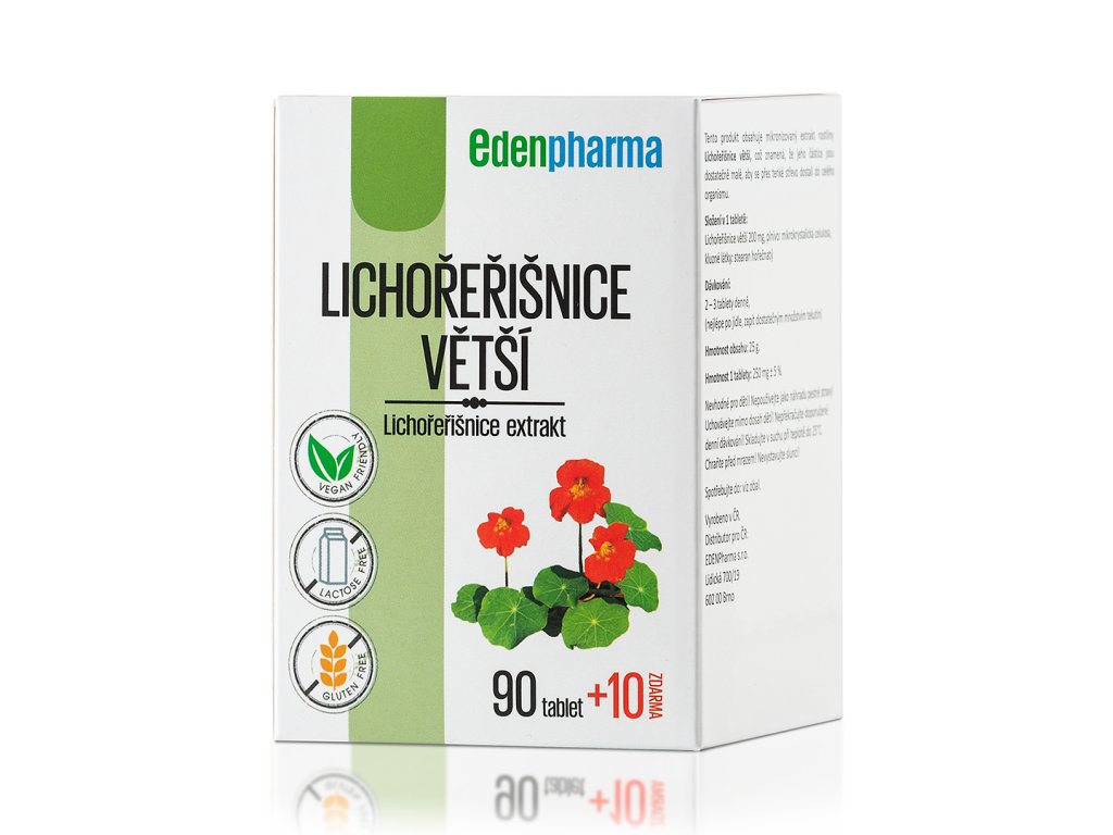 Levně Edenpharma Lichořeřišnice větší tbl.90+10 ZDARMA