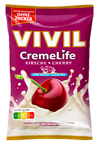 Levně Vivil CremeLife višeň bez cukru 90g