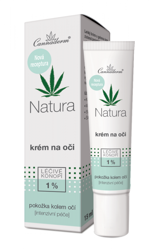 Levně Cannaderm Natura krém na oči 15ml
