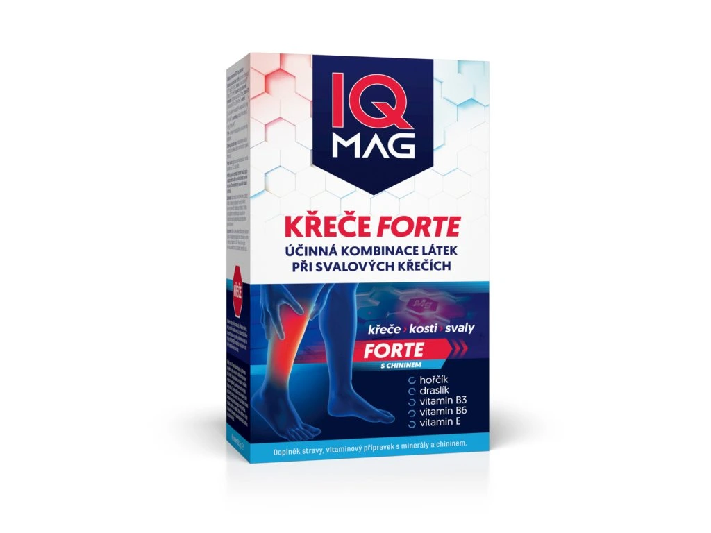 Levně IQ Mag stop křečím Forte 60 tablet
