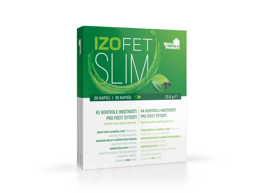 Levně Naturprodukt Izofet Slim kontrola hmotnosti cps.30