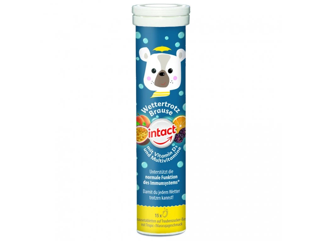 Levně Intact Statný medvěd vit.D3+multivitamin tbl.15