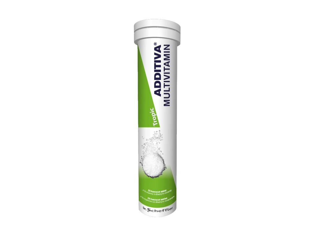 Levně Additiva multivitamin tropic šum.tbl.20