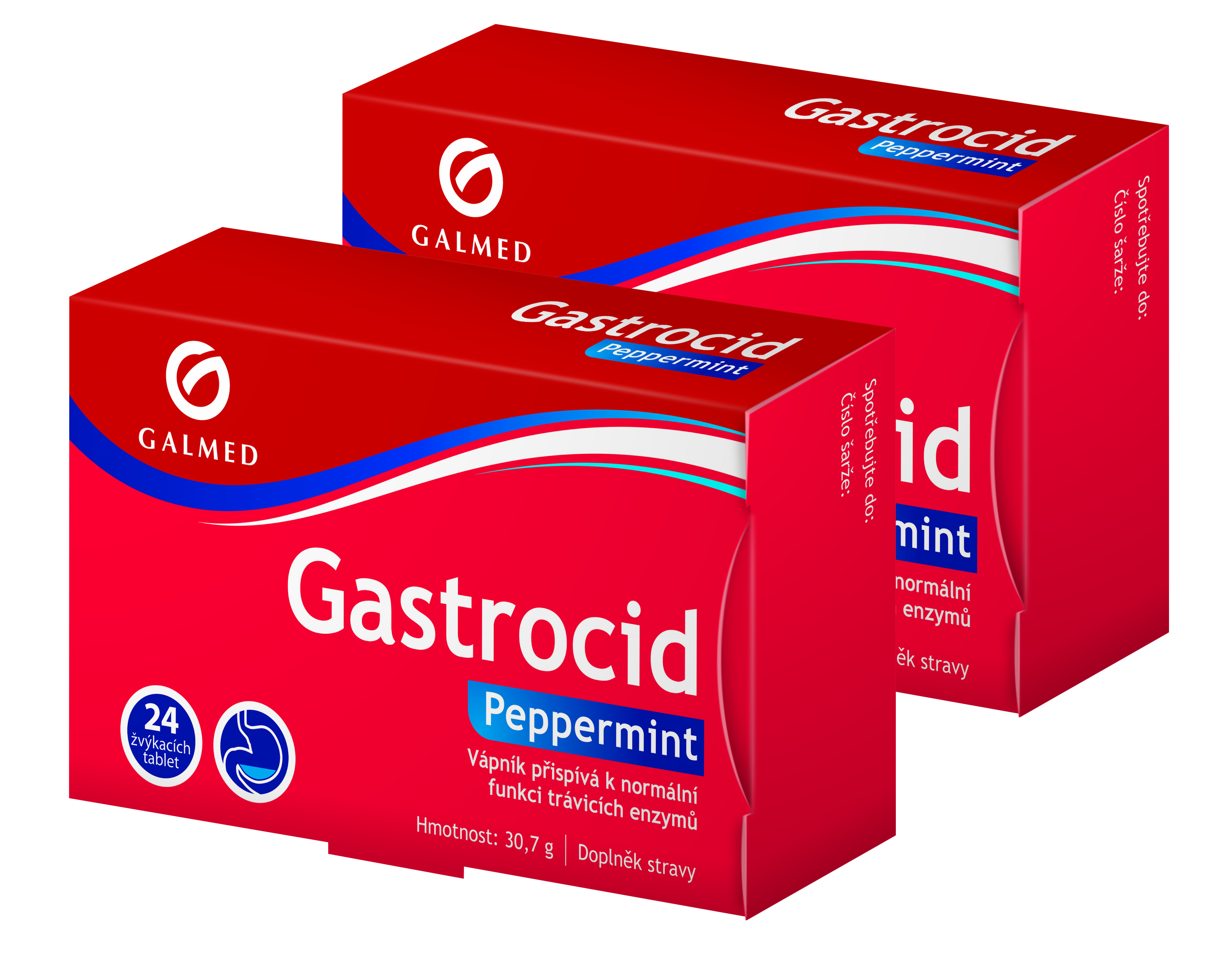 Levně Gastrocid Galmed 24 tablet, 1+1 zdarma