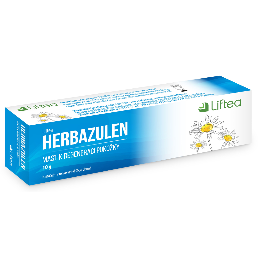 Levně LIFTEA Herbazulen mast na podrážděnou pokožku 10g