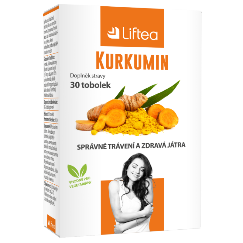 Levně LIFTEA Kurkumin tob.30