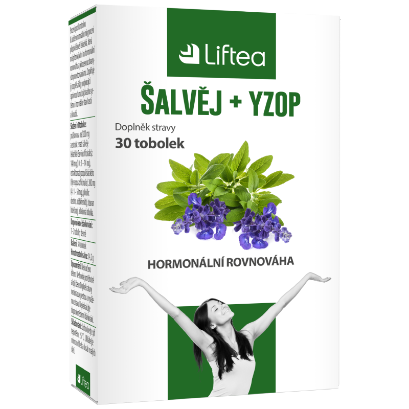 Levně LIFTEA Šalvěj+yzop tob.30