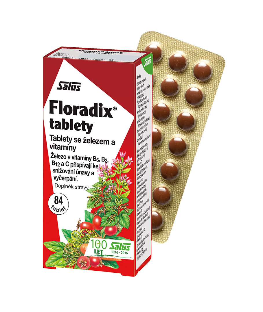 Levně Salus Floradix tablety 84ks