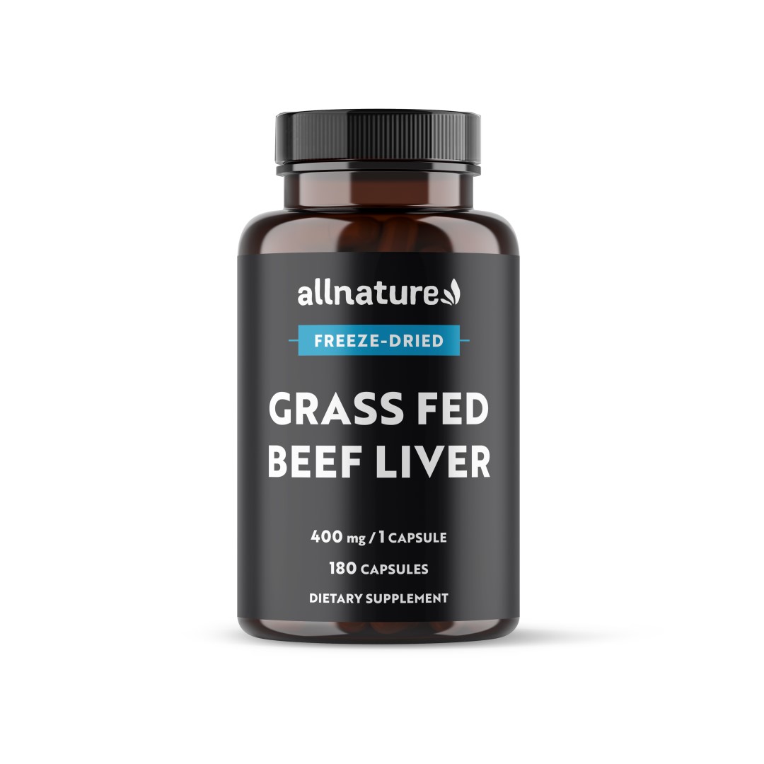 Levně Allnature Grass Fed Beef Liver cps.180