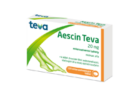 Levně Aescin Teva, 20 mg, 120 enterosolventních tablet