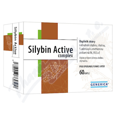 Levně Silybin Active complex cps.60 Generica
