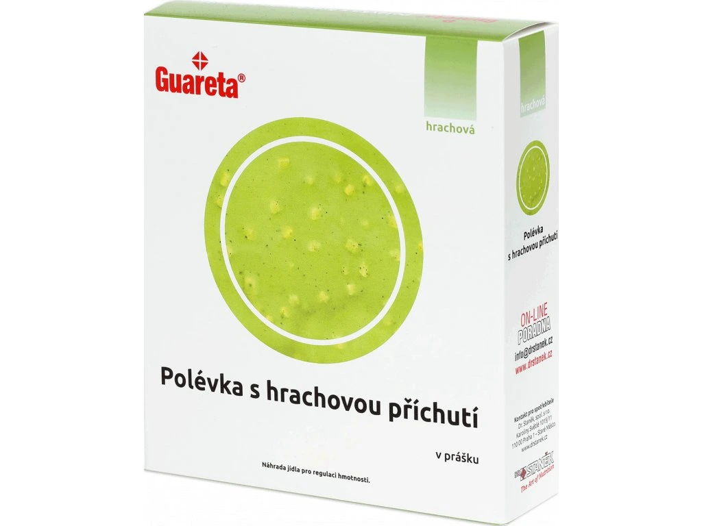 Levně Guareta Polévka s hrachovou příchutí v prášku 3x56g