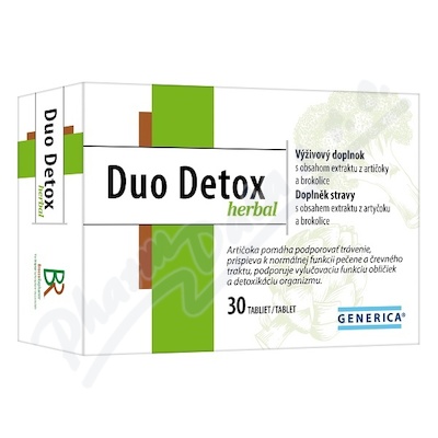 Levně Duo Detox herbal tbl.30 Generica