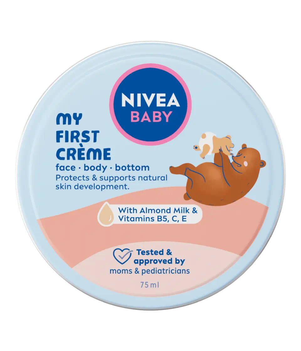 Levně NIVEA Baby Krém na tvář, tělo a zadeček 75ml