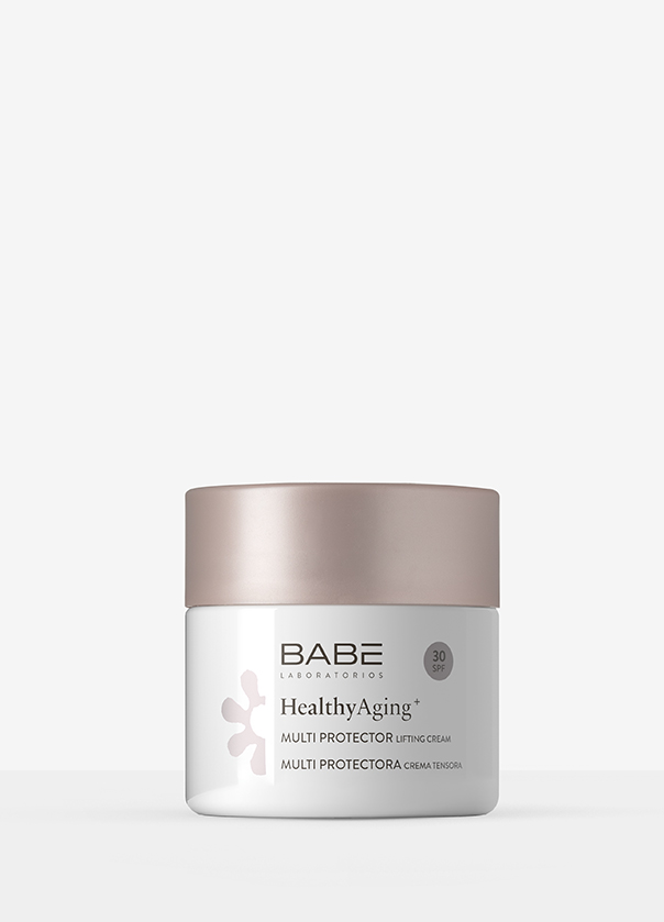 Levně Babé HealthyAging+ Multi ochranný krém s liftingovým efektem SPF30 50 ml (Multi Protector Lifting Cream SPF30)