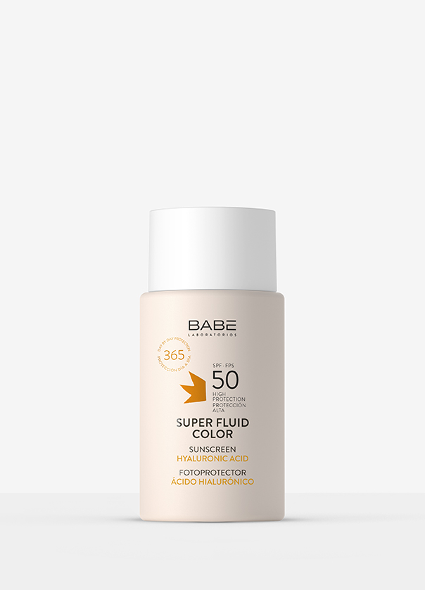 Levně Babé Super Fluid Color SPF 50 50 ml (Tónovaný)