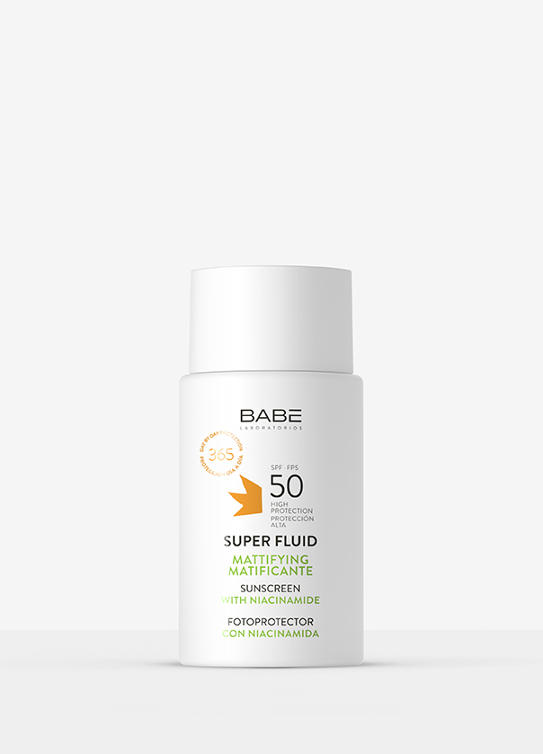 Levně Babé Super Fluid Mattifying SPF50 50 ml (Zmatňující)