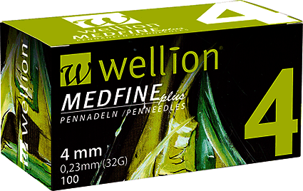 Levně Wellion MEDFINE jehly inz.pera 0.23x4mm 32G 100ks