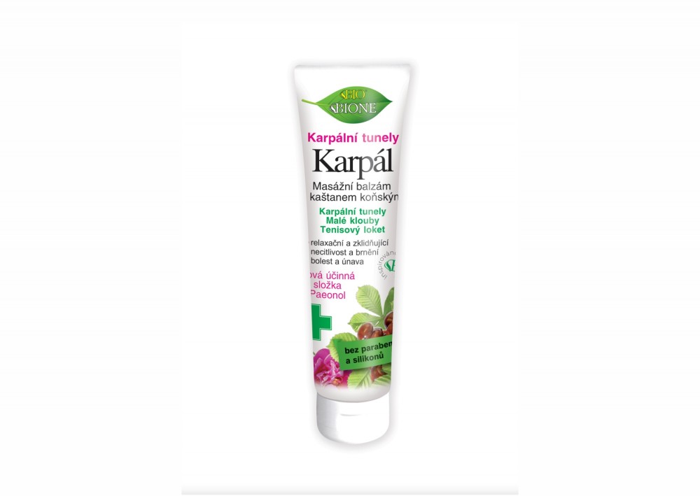 Levně Karpál tunely 100ml Paeonol masážní balzám BIO BIONE