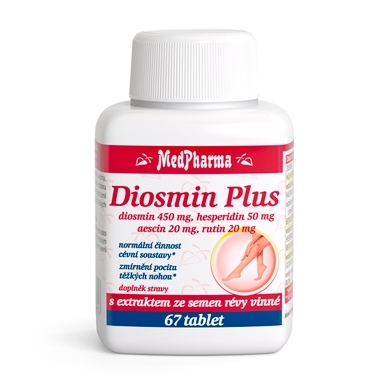 Levně MedPharma Diosmin Plus tbl.67