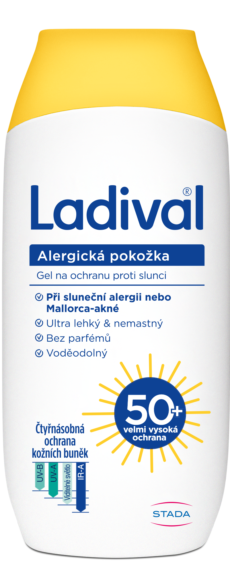 Levně Ladival alergická pokožka gel OF50+ 200ml