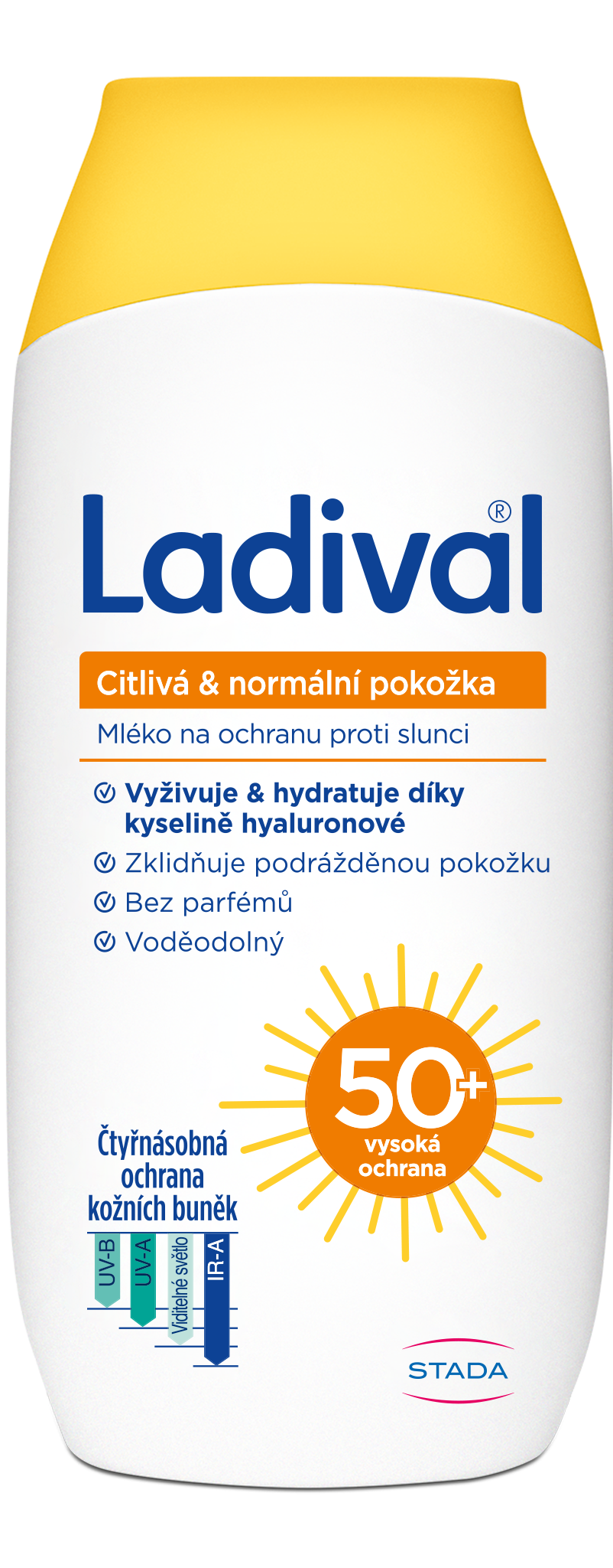 Levně Ladival citlivá, normalní pokožka mléko OF50+ 200ml