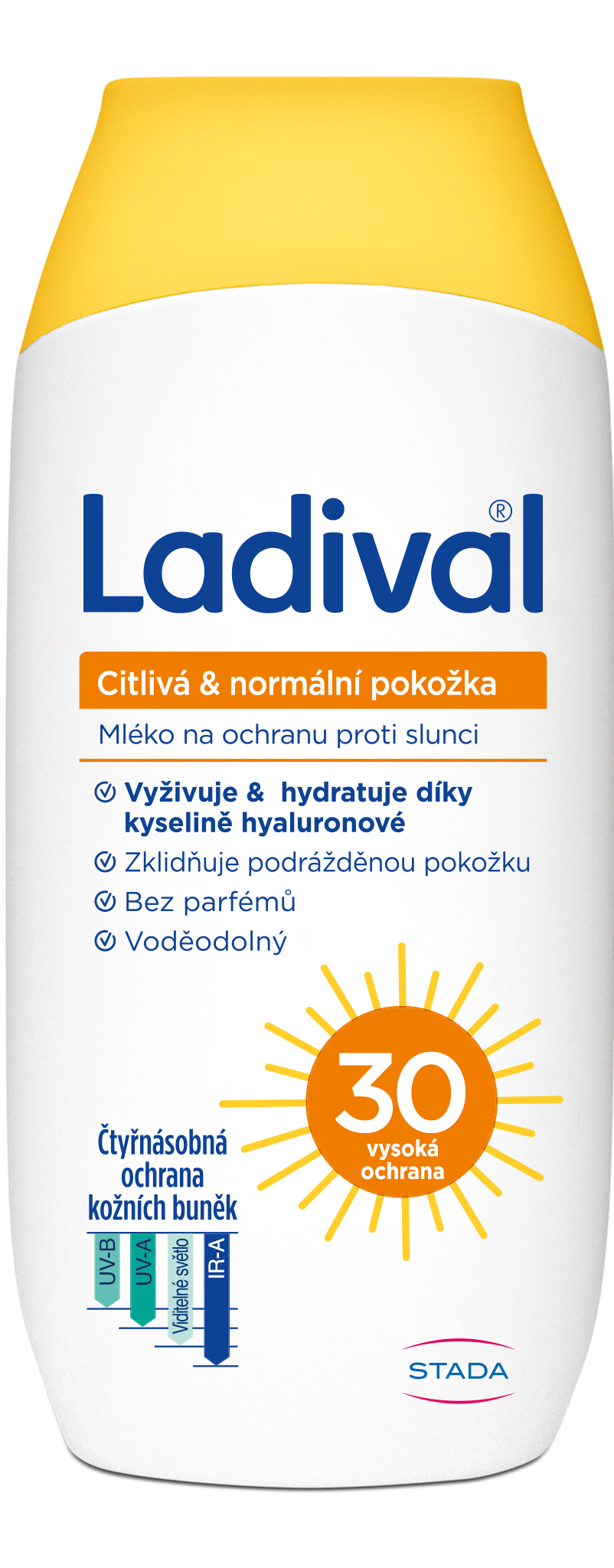 Levně Ladival citlivá, normální pokožka mléko OF30 200ml