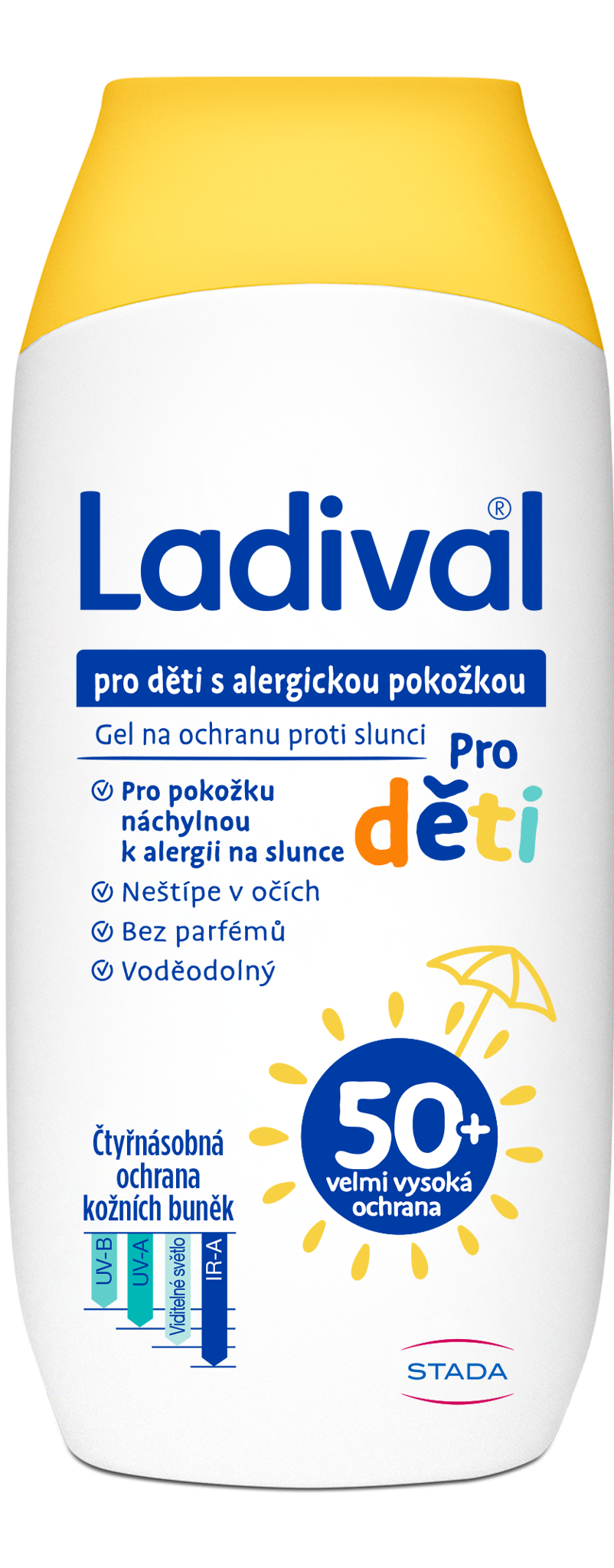 Levně Ladival dětská alergická pokožka gel OF50+ 200ml
