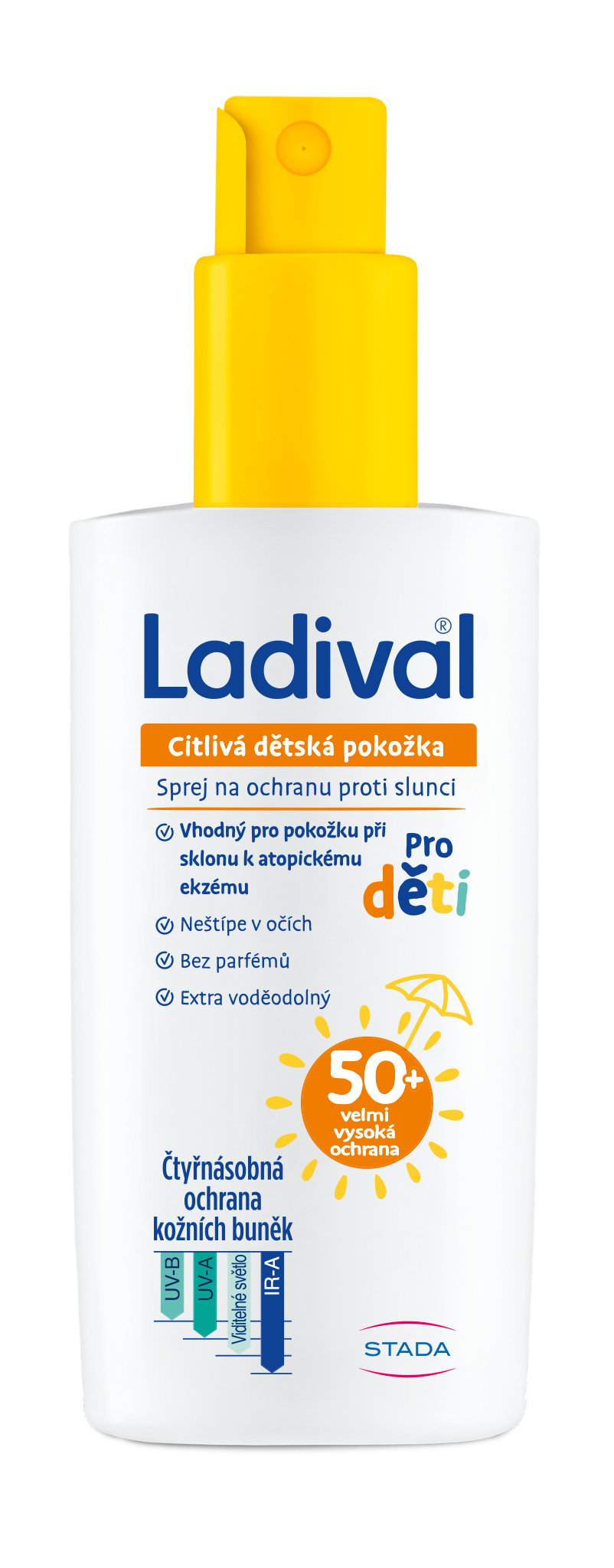 Levně Ladival dětská citlivá pokožka sprej OF50+ 150ml