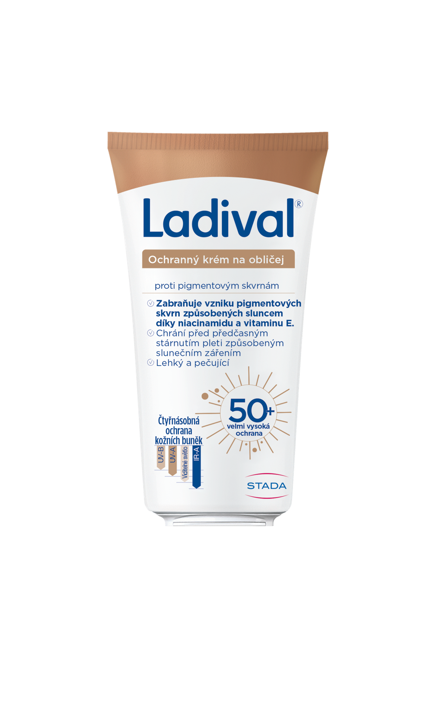 Levně Ladival ochranný krém na obličej OF50+ 50ml