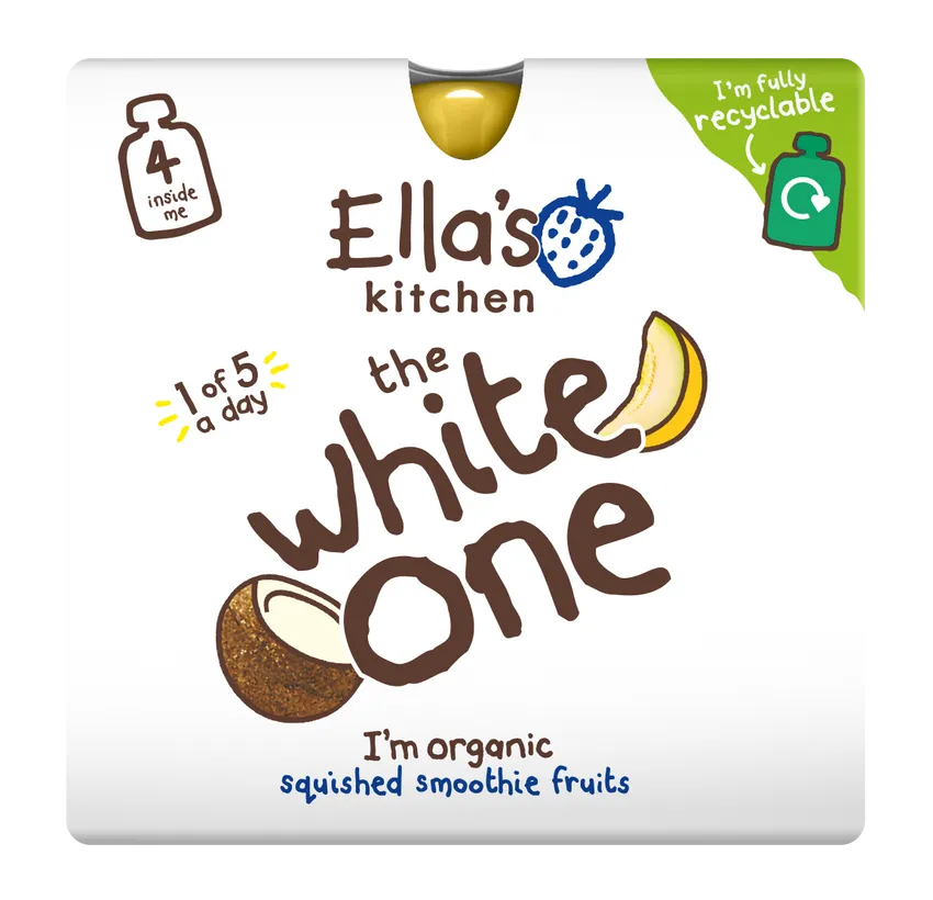 Levně Ellas Kitchen Ovocné pyré s melounem BIO 4x90g 6M+