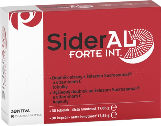 Levně SiderAL Forte Int. 30 tobolek