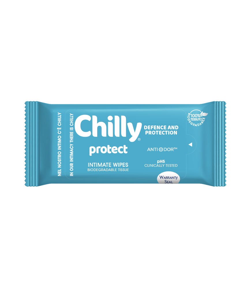 Levně Chilly protect intimní ubrousky 12ks