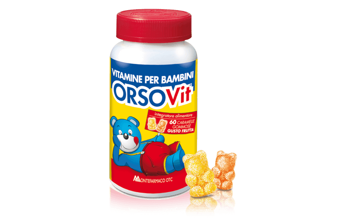 Levně ORSOVit multivitamíny s ovocnou příchutí 60ks