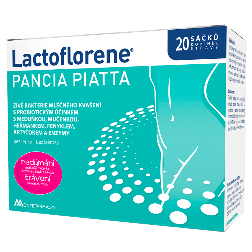 Levně Lactoflorene PANCIA PIATTA 20 sáčků