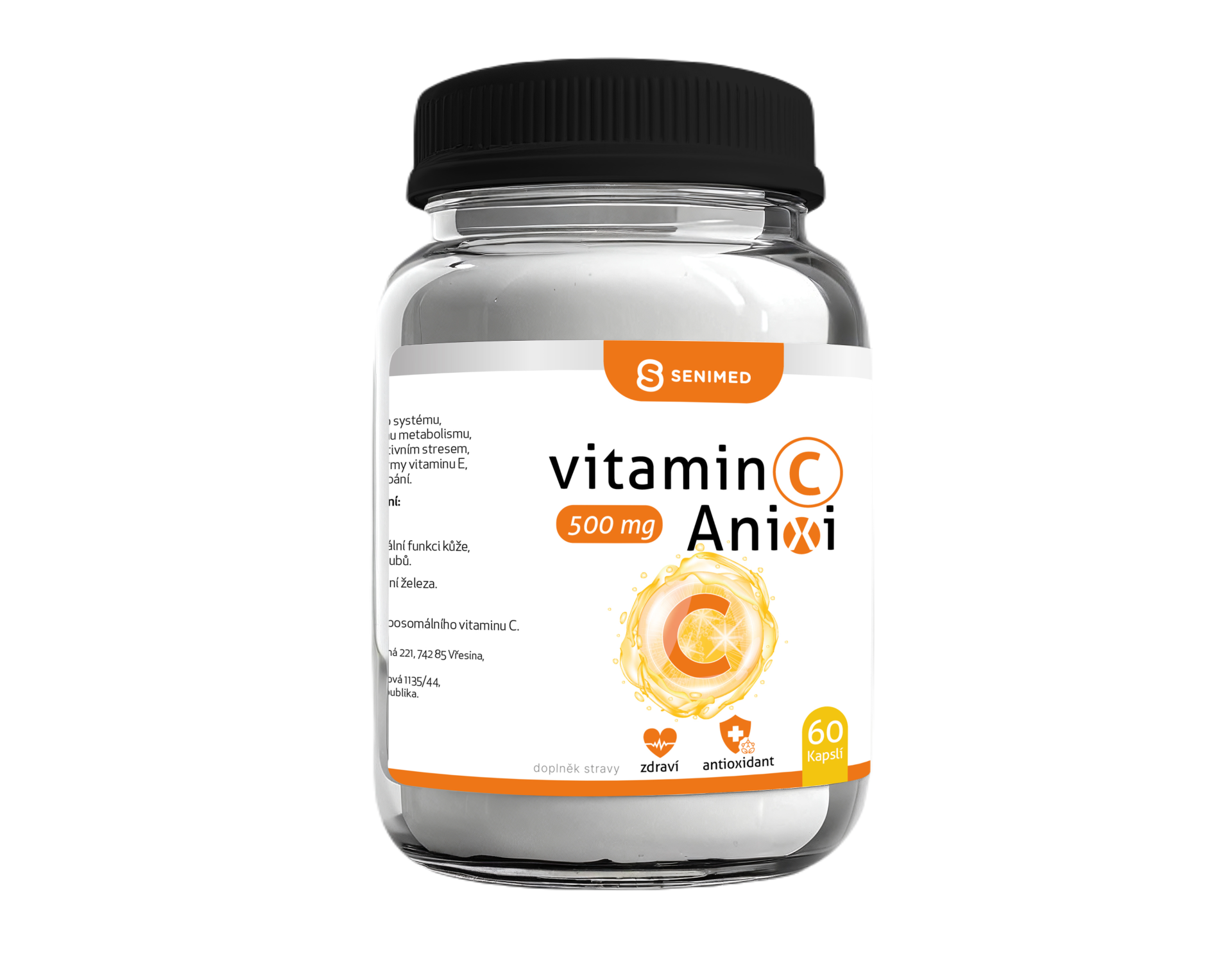 Levně Anixi vitamin C 500mg cps.60