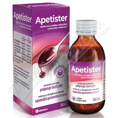 Levně APETISTER sirup 100 ml