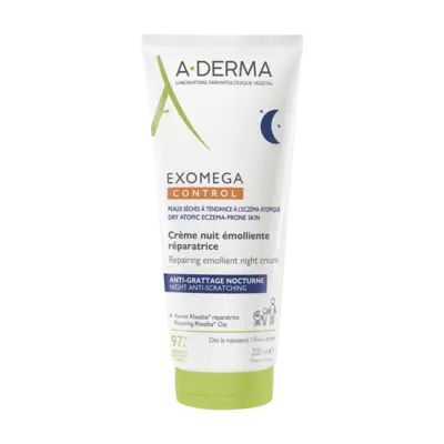 Levně A-DERMA Exomega CONTROL Emolien.noční krém 200ml
